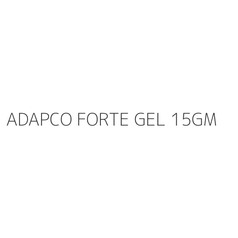 ADAPCO FORTE GEL 15GM