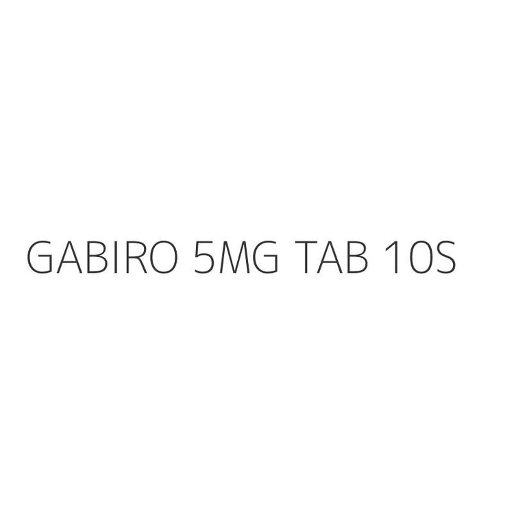 GABIRO 5MG TAB 10S