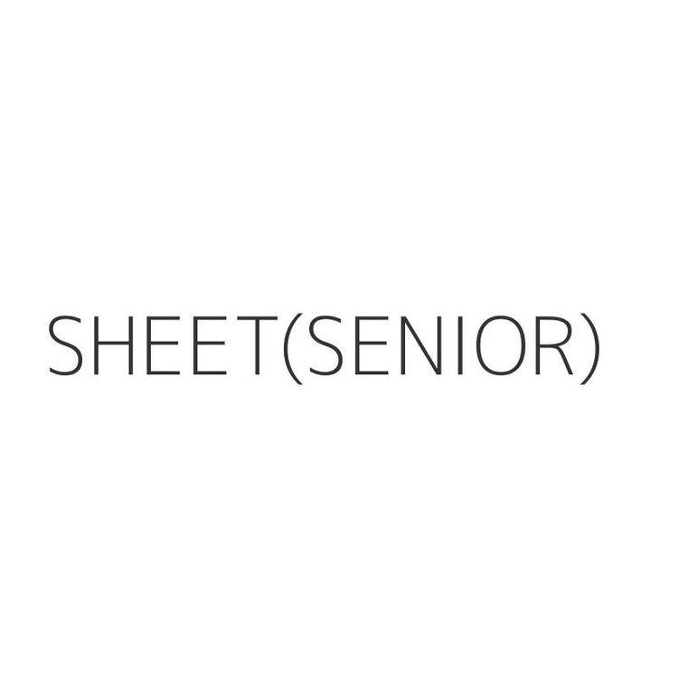 SHEET(SENIOR)