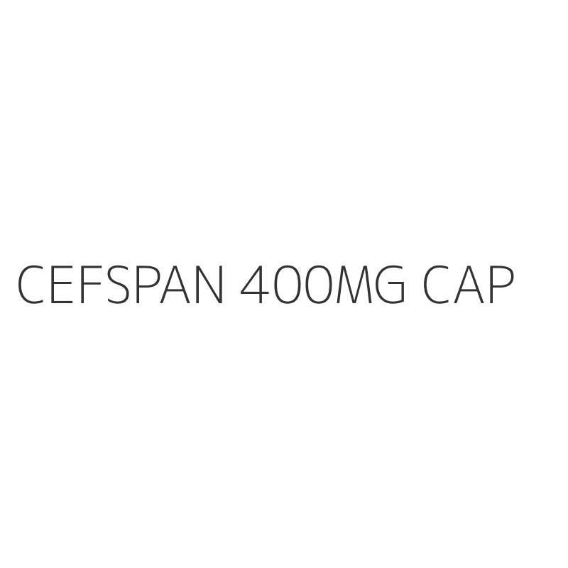 CEFSPAN 400MG CAP