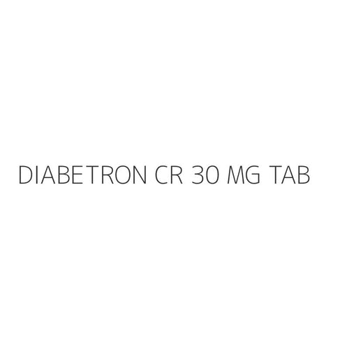 DIABETRON CR 30 MG TAB