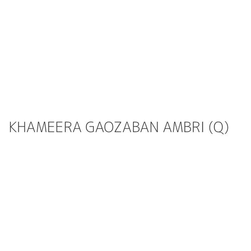 KHAMEERA GAOZABAN AMBRI (Q)