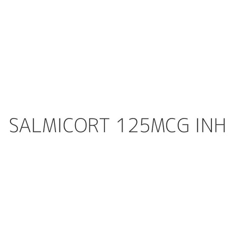 SALMICORT 125MCG INH
