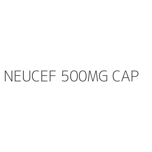 NEUCEF 500MG CAP
