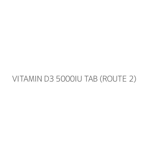 VITAMIN D3 5000IU TAB (ROUTE 2)