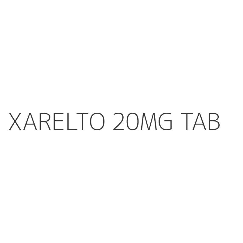 XARELTO 20MG TAB
