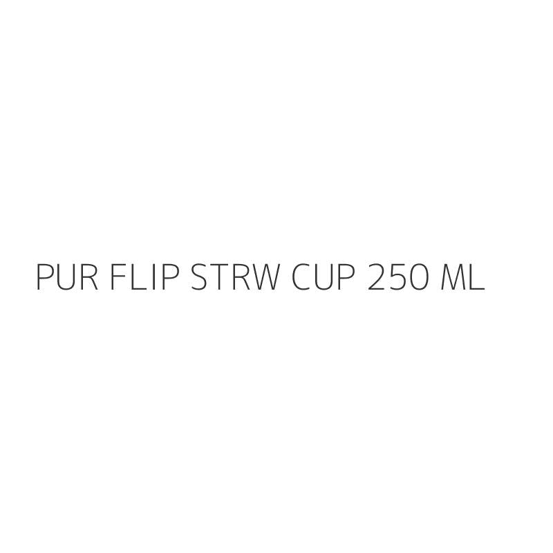 PUR FLIP STRW CUP 250 ML