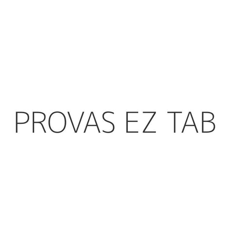PROVAS EZ TAB