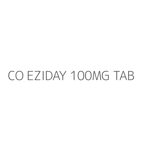 CO EZIDAY 100MG TAB