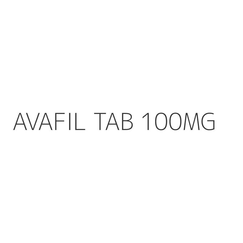 AVAFIL TAB 100MG