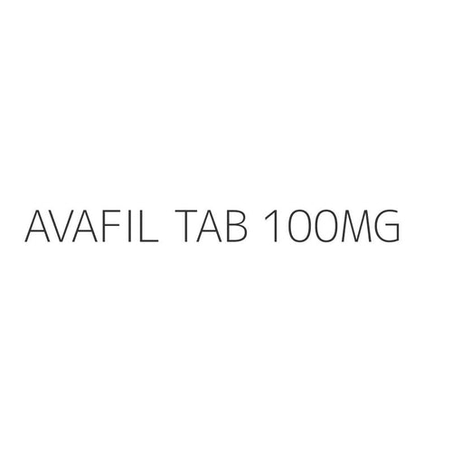 AVAFIL TAB 100MG