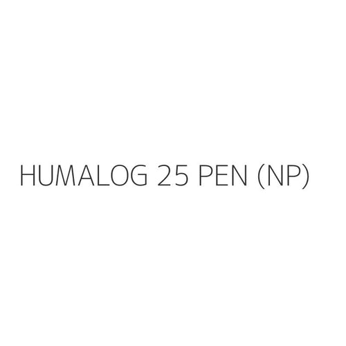 HUMALOG 25 PEN (NP)