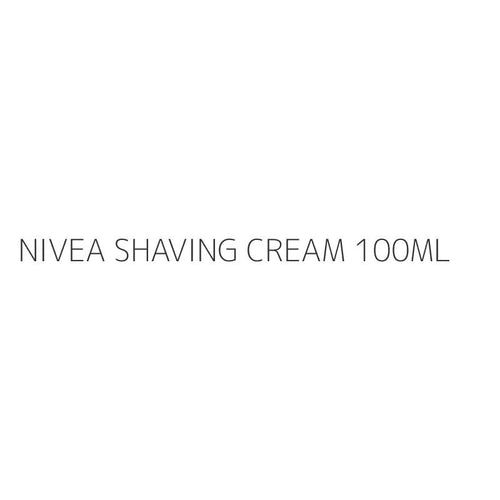 NIVEA SHAVING CREAM 100ML