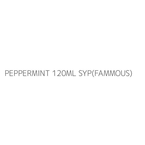 PEPPERMINT 120ML SYP(FAMMOUS)