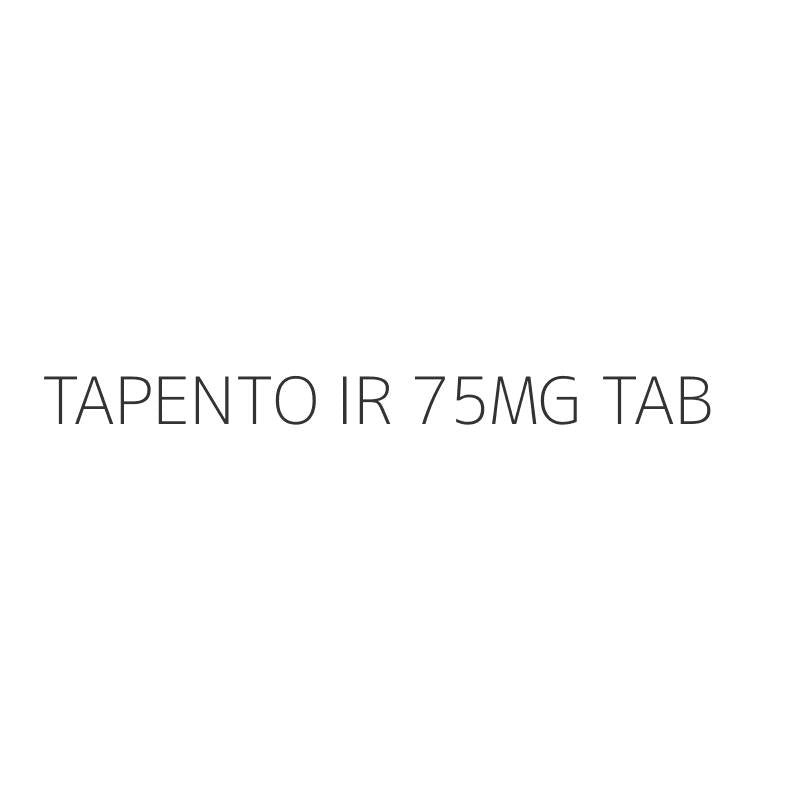 TAPENTO IR 75MG TAB