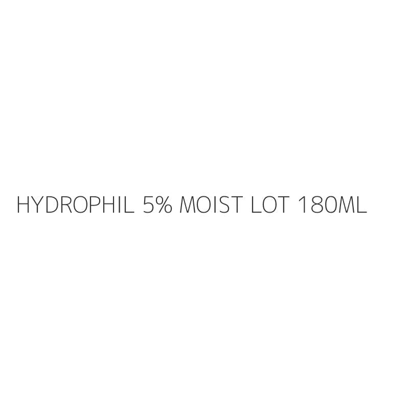 HYDROPHIL 5% MOIST LOT 180ML