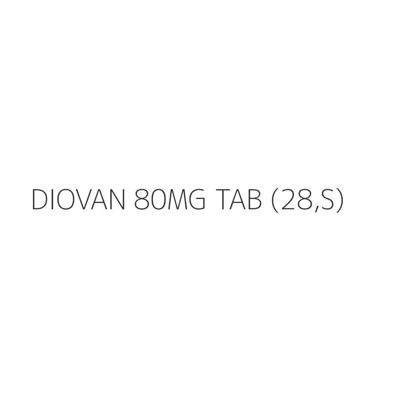 DIOVAN 80MG TAB (28,S)