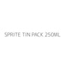 SPRITE TIN PACK 250ML