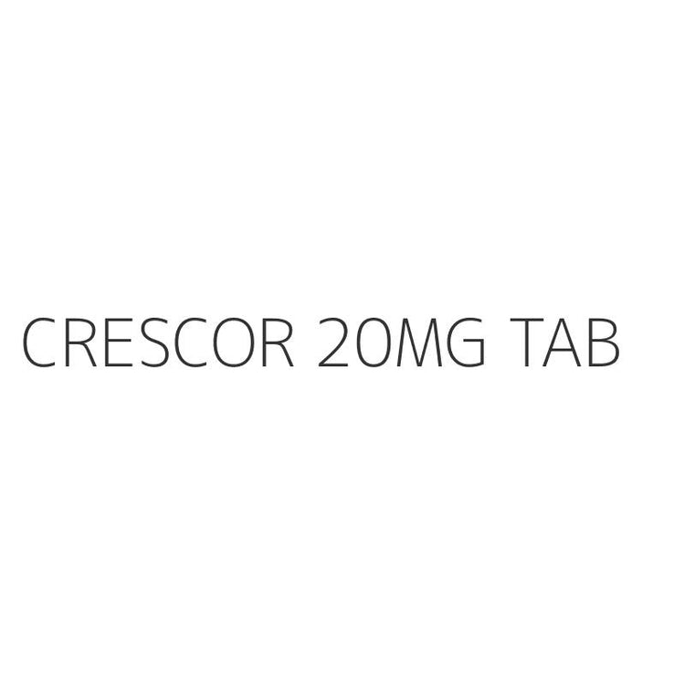 CRESCOR 20MG TAB