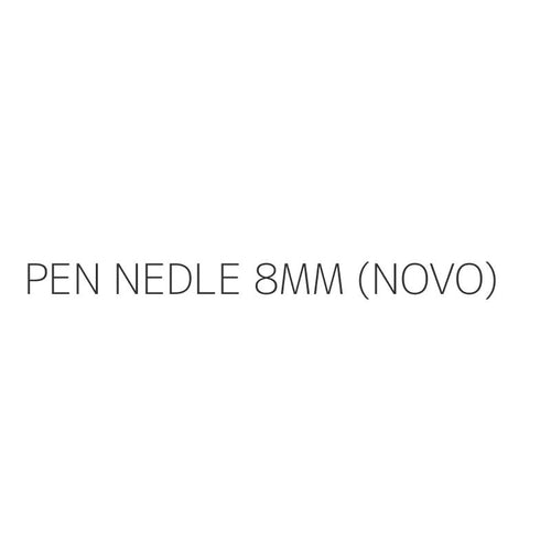 PEN NEDLE 8MM (NOVO)
