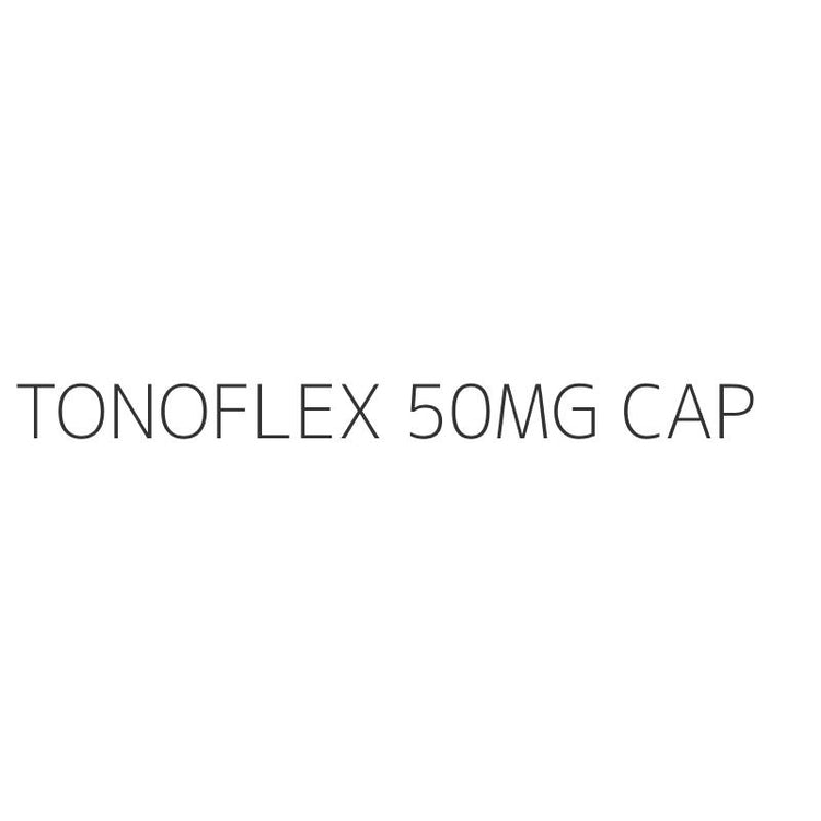 TONOFLEX 50MG CAP
