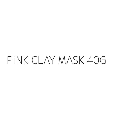 PINK CLAY MASK 40G
