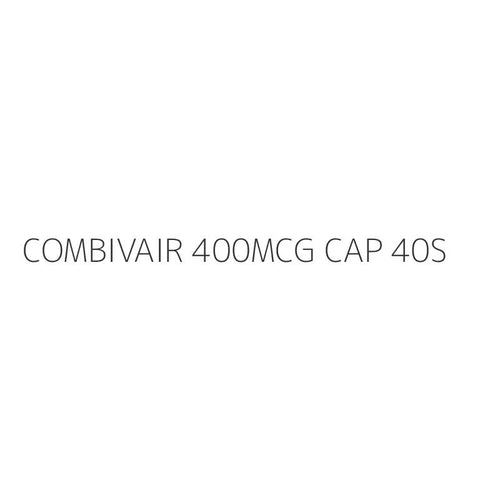 COMBIVAIR 400MCG CAP 40S