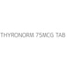 THYRONORM 75MCG TAB