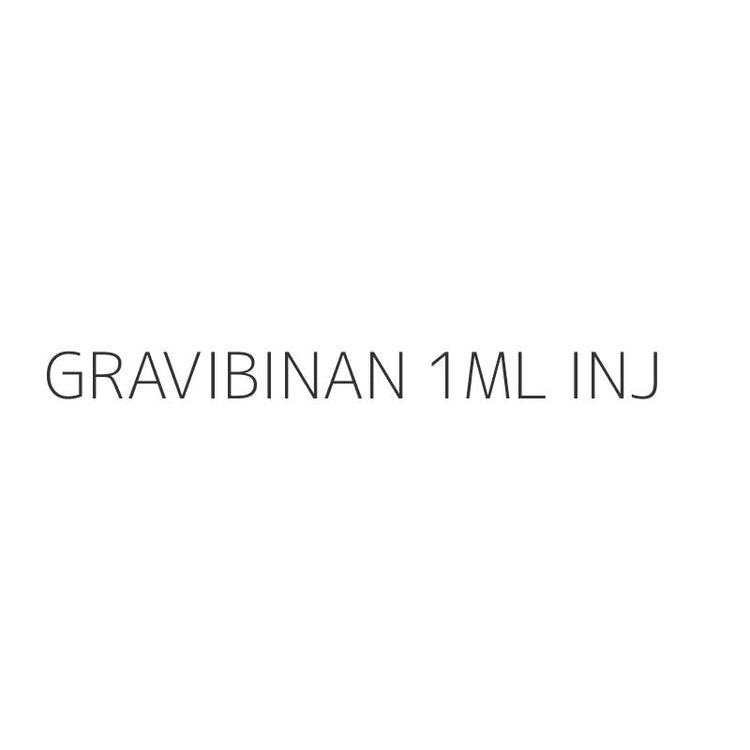 GRAVIBINAN 1ML INJ