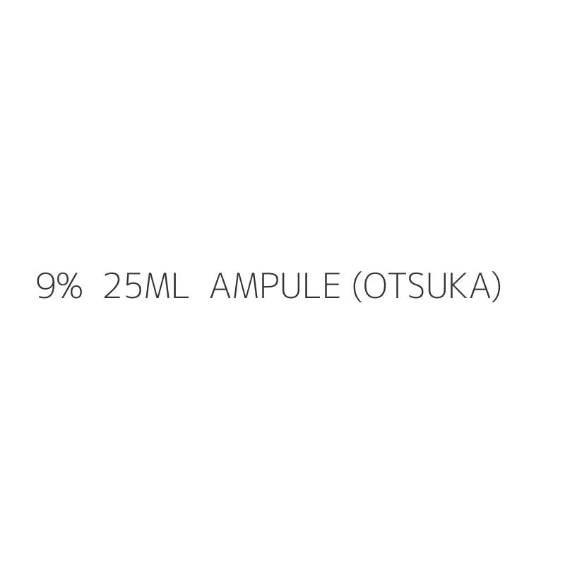 9%  25ML  AMPULE (OTSUKA)