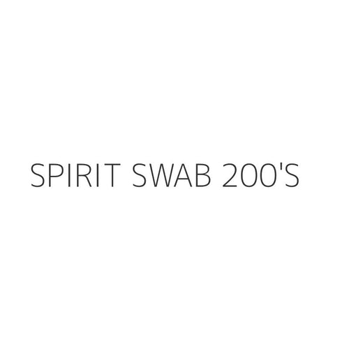 SPIRIT SWAB 200'S