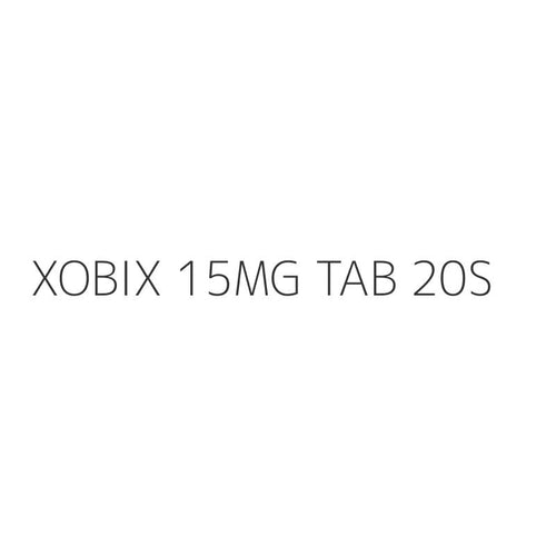 XOBIX 15MG TAB 20S
