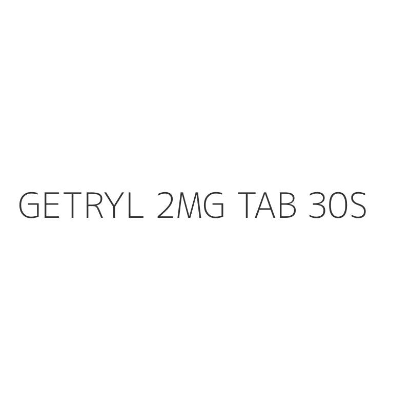 GETRYL 2MG TAB 30S