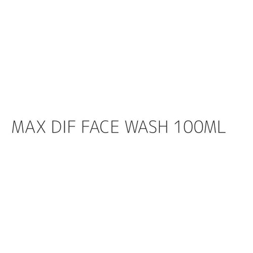 MAX DIF FACE WASH 100ML