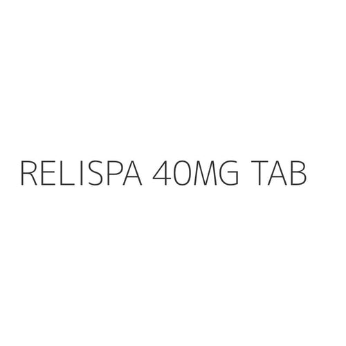RELISPA 40MG TAB