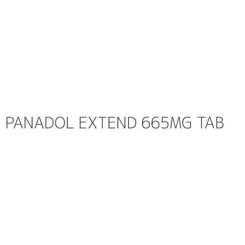 PANADOL EXTEND 665MG TAB