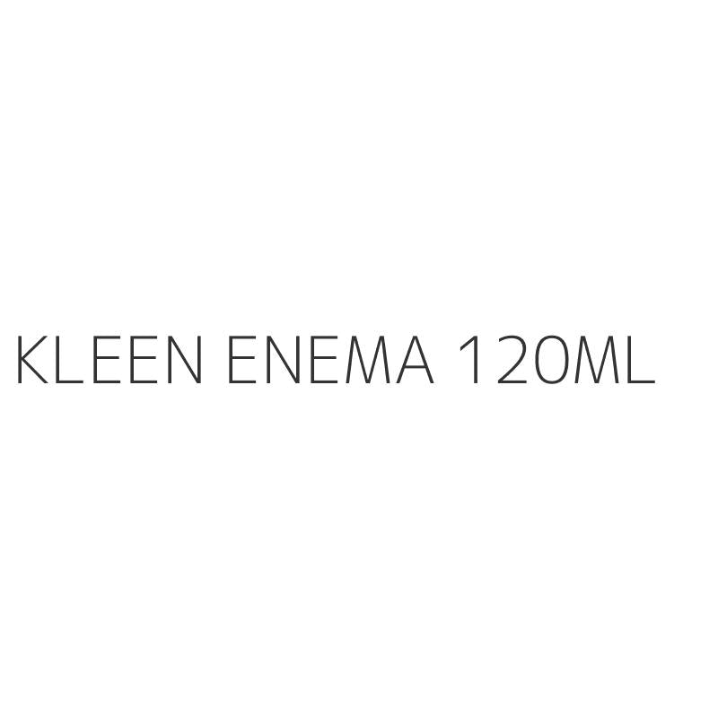 KLEEN ENEMA 120ML