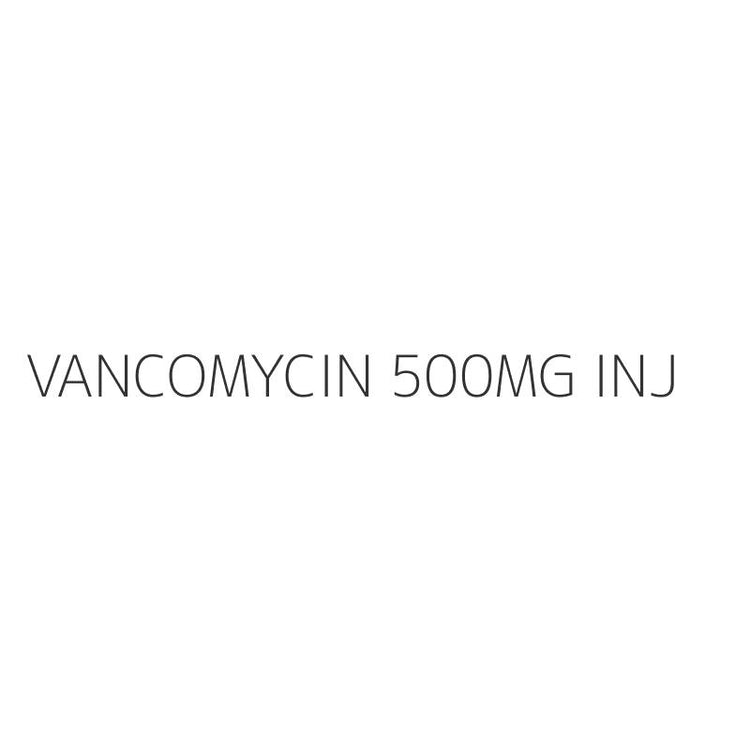 VANCOMYCIN 500MG INJ