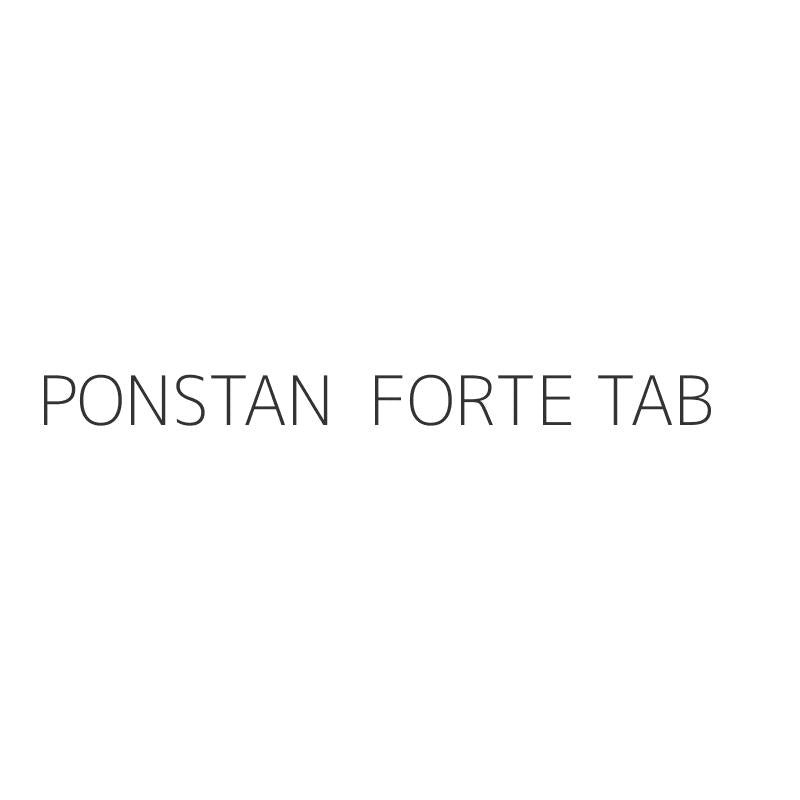 PONSTAN  FORTE TAB