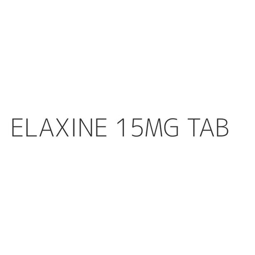 ELAXINE 15MG TAB