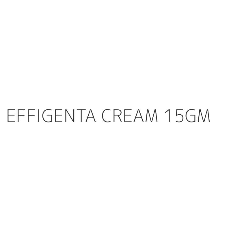 EFFIGENTA CREAM 15GM