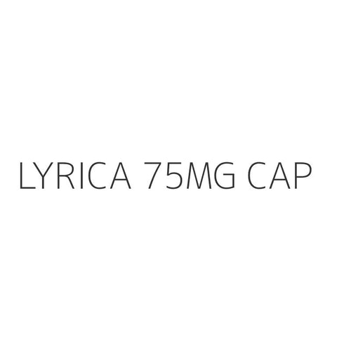 LYRICA 75MG CAP