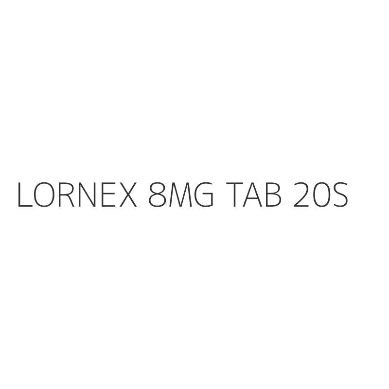 LORNEX 8MG TAB 20S