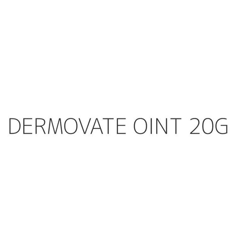 DERMOVATE OINT 20G