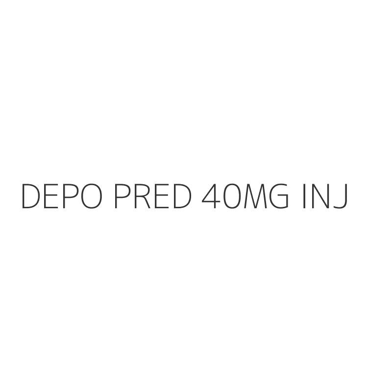 DEPO PRED 40MG INJ