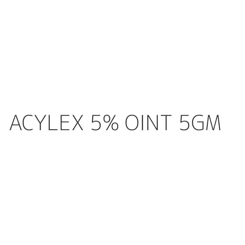 ACYLEX 5% OINT 5GM