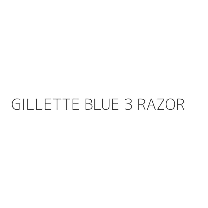 GILLETTE BLUE 3 RAZOR