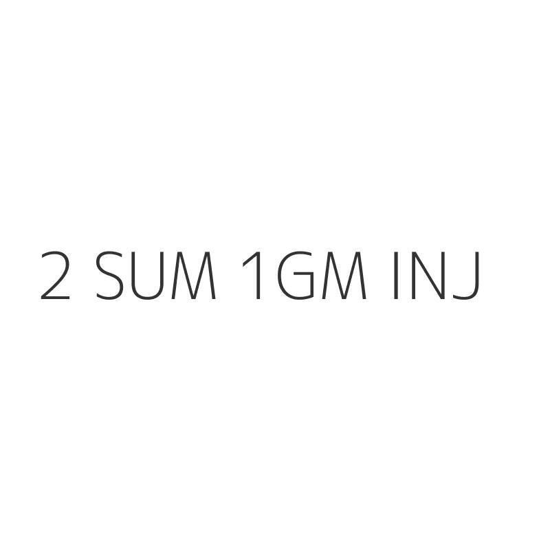 2 SUM 1GM INJ