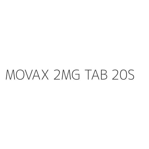 MOVAX 2MG TAB 20S