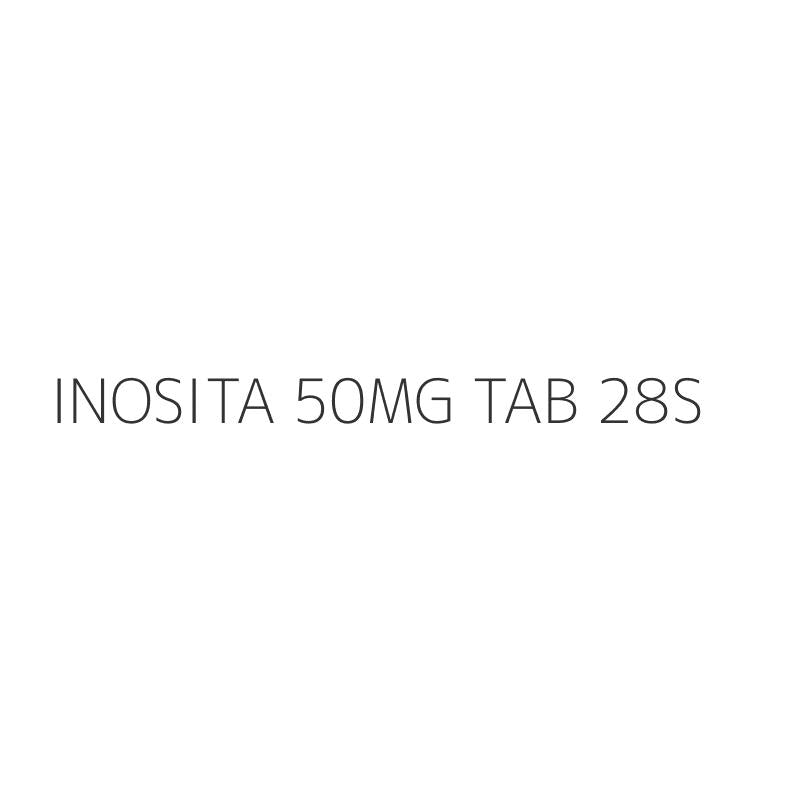 INOSITA 50MG TAB 28S